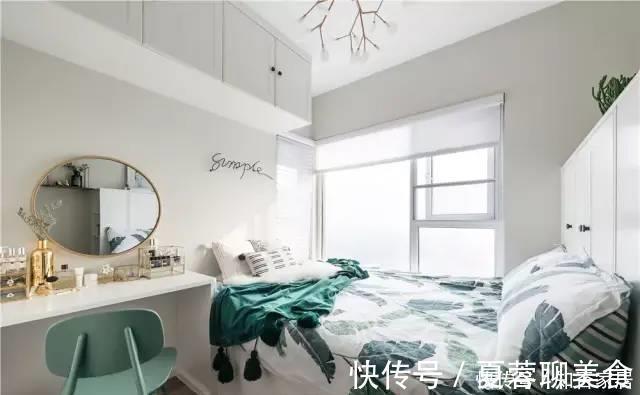 大理石|70㎡紧凑小户型，清爽利落的风格设计，舒适感不输豪宅！