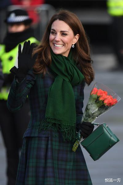 王妃|冬天围巾如何搭配?看凯特王妃围巾搭出温暖气场