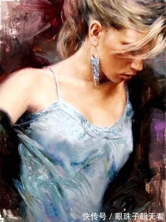 绘画|唯美惊艳,完美妙曼——令人内心悠然荡漾的美女画作