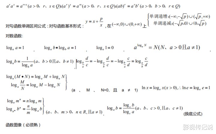 人教版！北大学霸精心整理：高中数学必修1—必修5公式大全！（word）