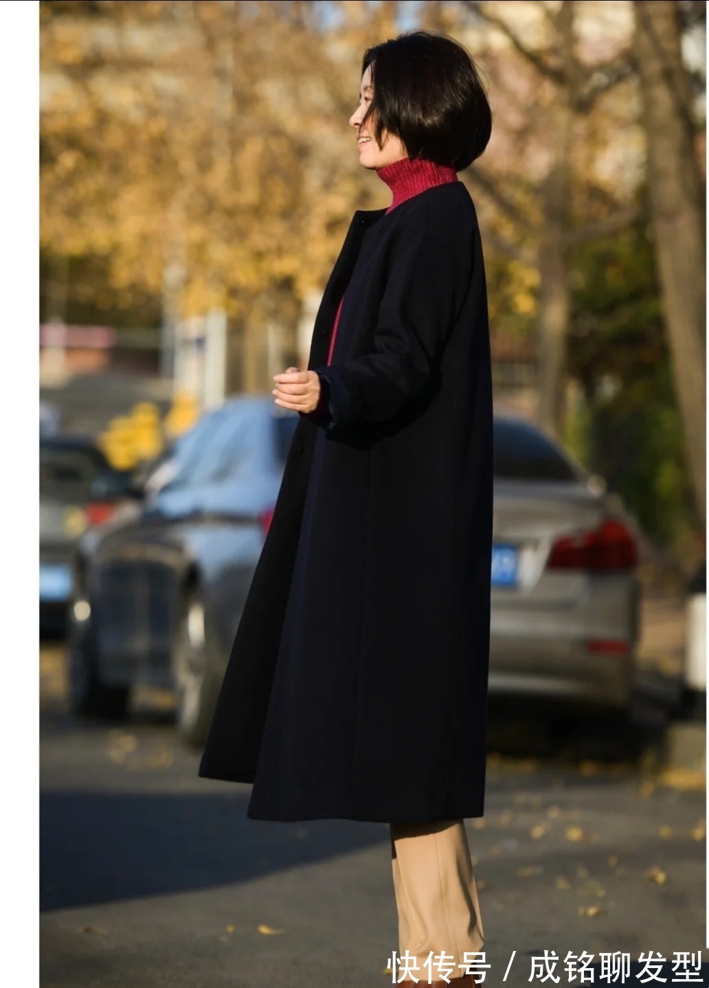 端庄|奔六的女人冬季这样搭配,真实自然不做作,端庄大气又有女人味