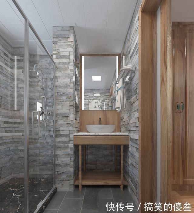 新中式风|130平米新中式风,听了老公的话,餐厅酒柜这样设计,美观又实用