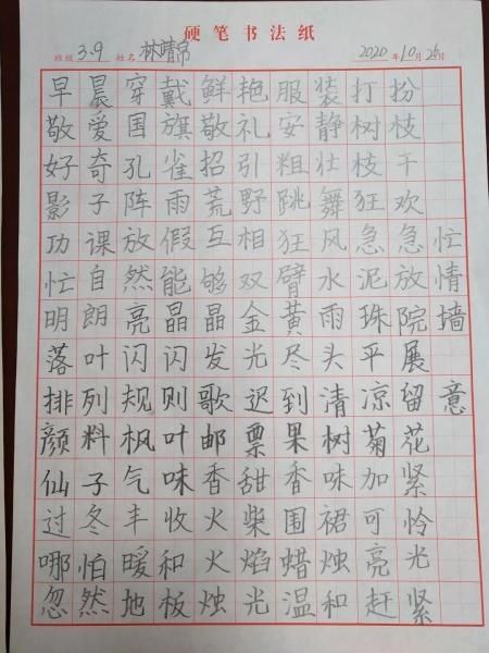 【践行社会主义核心价值观】翰墨凝成芬芳字 一笔一划书人生