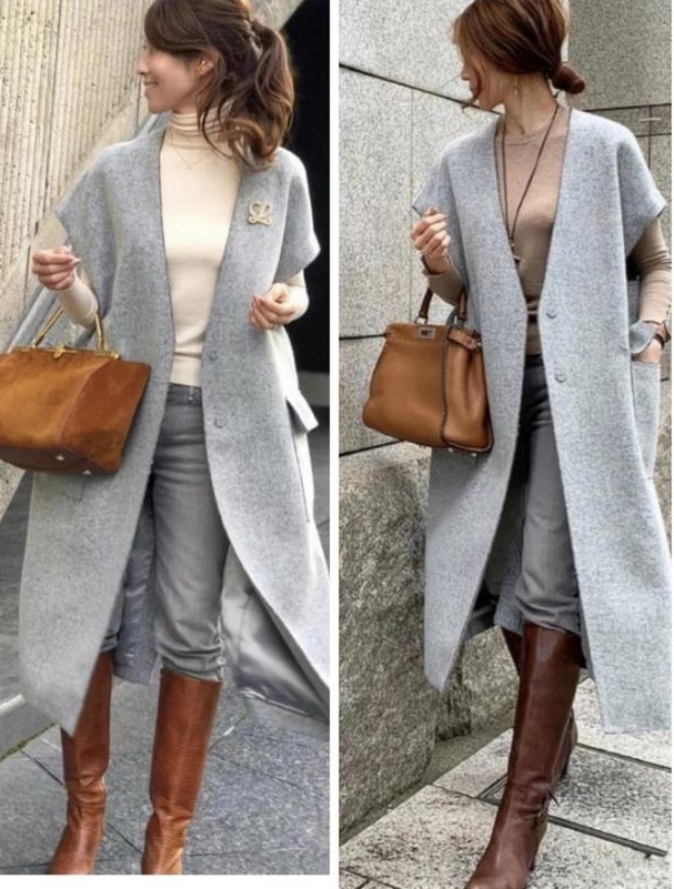 大衣搭小脚裤穿什么鞋? 日本博主都在搭这几双鞋, 优雅时尚又实用