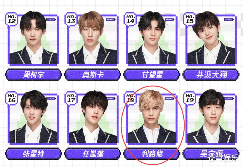 《创4》最新排名利路修18名，采访笑容藏不住，感谢笋丝让他下班