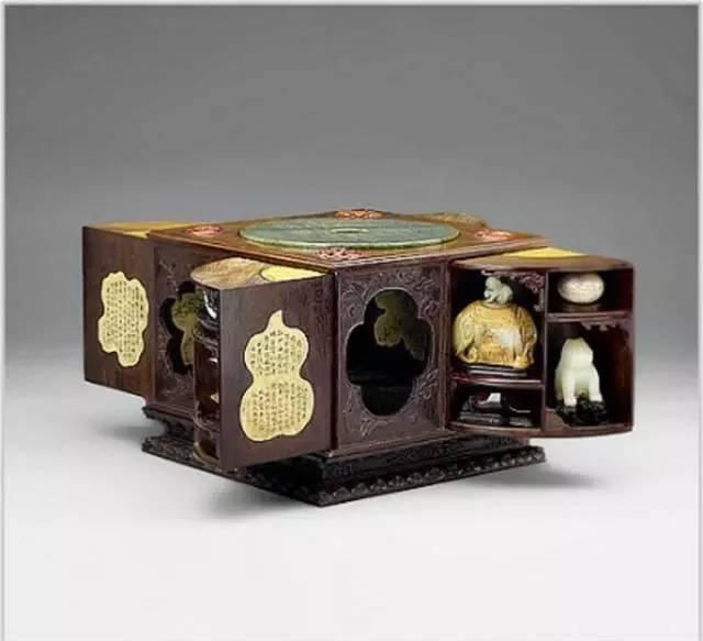  源于故宫博物院官网|古人的收纳盒，怎一个美字了得！
