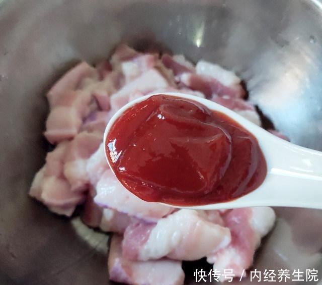 空气炸锅烤蜜汁五花肉,厚切的五花肉,吃得过瘾