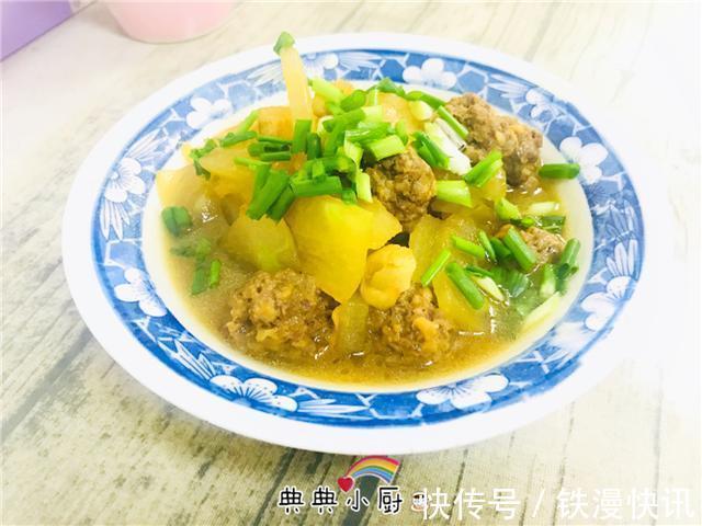 冬瓜如此烧,孩子天天点名要吃,几分钟搞定,营养又好吃