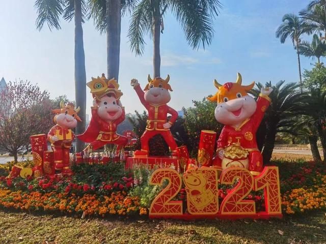 中年|2000平方米花展！流花湖公园11组主题景观华丽亮相