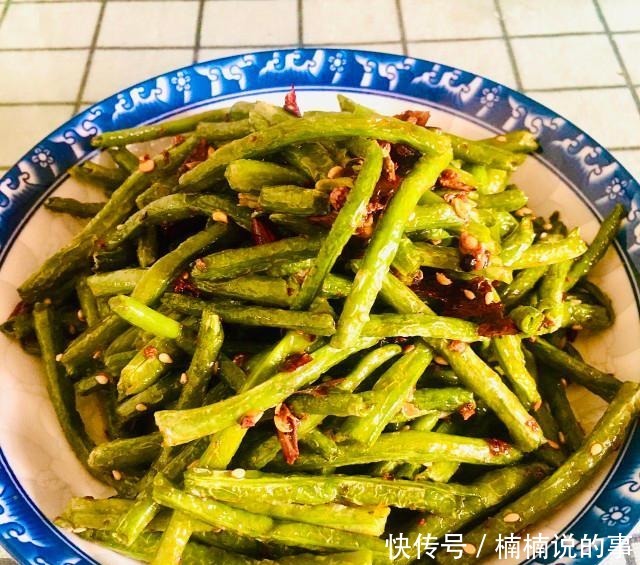 干煸豇豆,干香下饭,比肉菜还受欢迎!