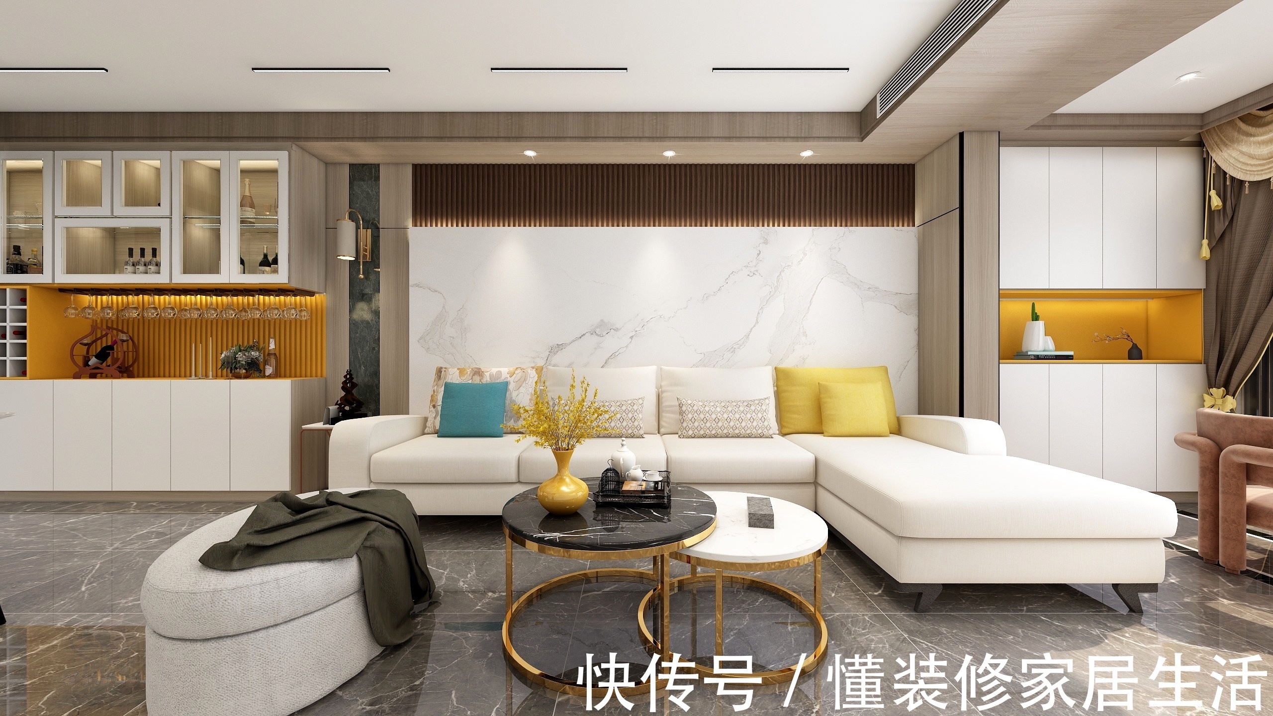 家装|听说2021年这款港式轻奢家装风格火了