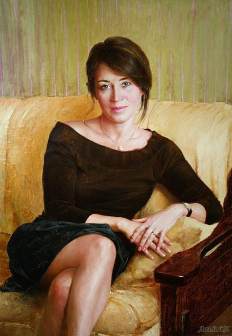 喀拉刨柯#乌克兰画家喀拉刨柯唯美油画,看了真享受!