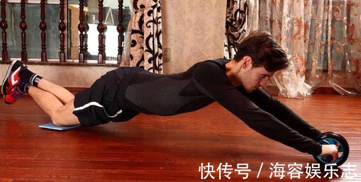 肌肉|想练腹肌,一个健腹轮就足够了,一起学习一下