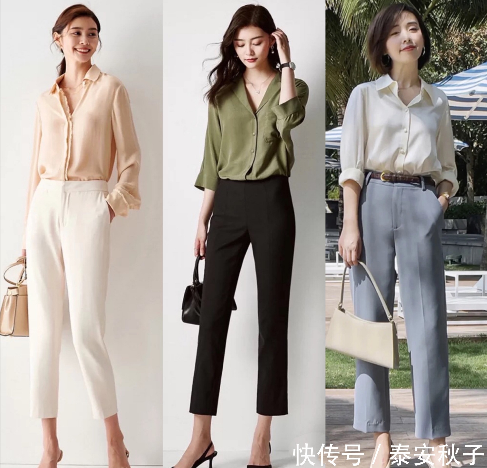 通勤风|这才是适合气质女人的“通勤风”穿搭:简约雅致、很美、很高级!