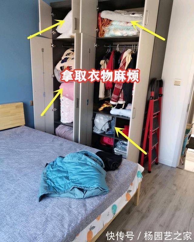 衣柜|柜子打得再多,不实用也是白搭,借“神器”改一个地方,收纳满分