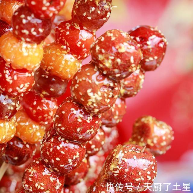 山楂|冬季特有的酸甜美食——冰糖葫芦儿