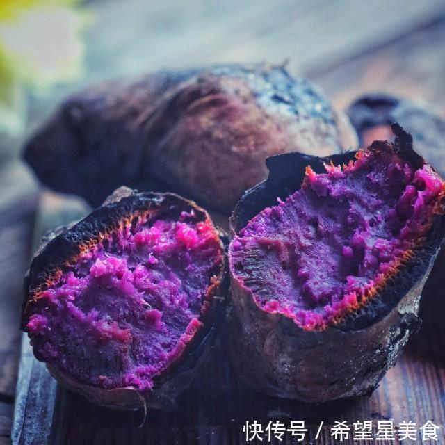 紫薯|烤紫薯，好吃到停不下来