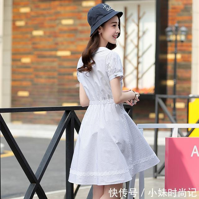 美观 精美的娃娃领连衣裙,青春减龄是你不可缺少的扮嫩神器