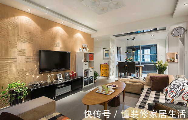 客厅|惊艳小户型客厅装修效果图 小空间大设计