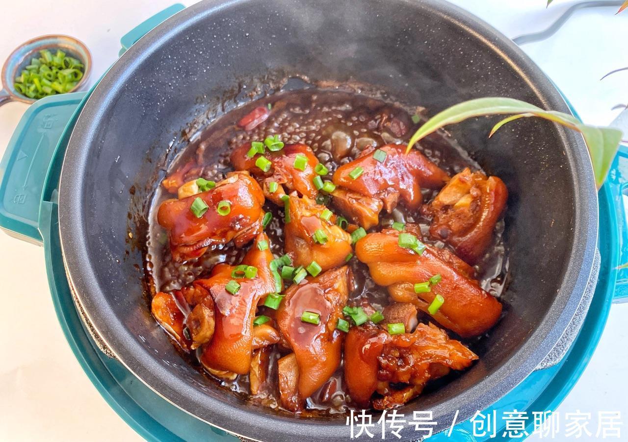 红烧猪蹄|入秋后,女人要常吃此菜,多吃气色好,滋润不干燥,不懂真可惜