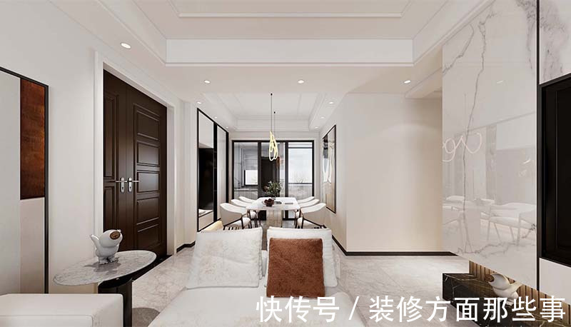 背景墙|151平现代风四居室,诠释不一样的现代生活仪式感