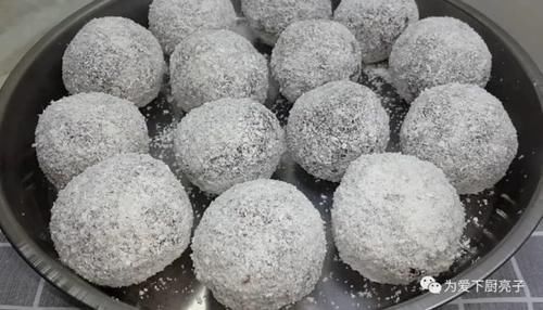 糯米粉这样做才简单，加半斤红豆，比蛋糕麻团还香，一周五次吃不够