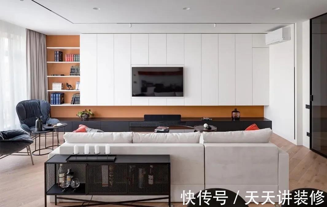 书籍|你知道客厅书架墙吗?装修设计的满满文艺感,书籍惊艳时光