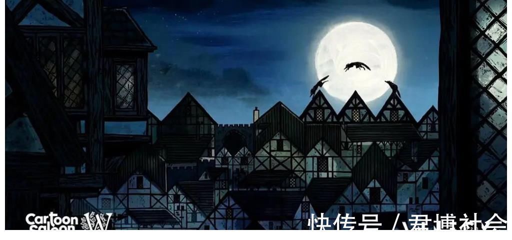 汤姆·摩尔|手绘匠心之作《狼行者》:简单到纯粹,精美到惊艳,神奇到治愈