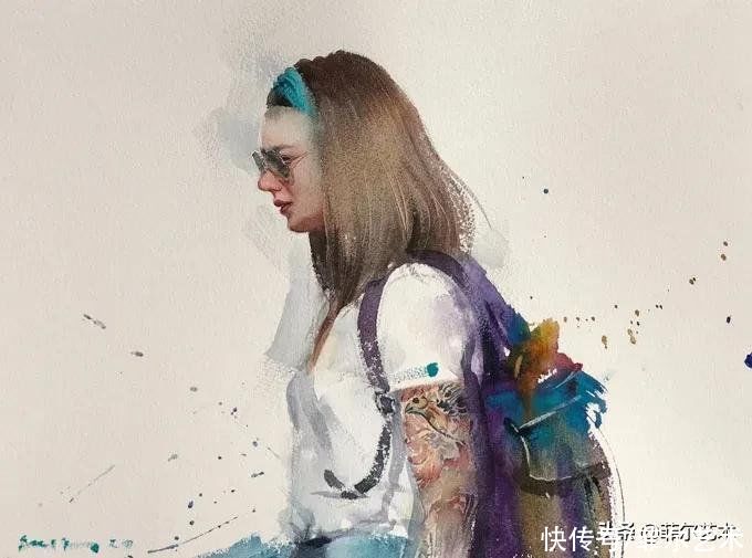 尤德斯|水彩也可以画得超准确！真心佩服！必须点赞