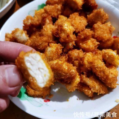 黯然销魂的口口香脆的鸡米花，好吃