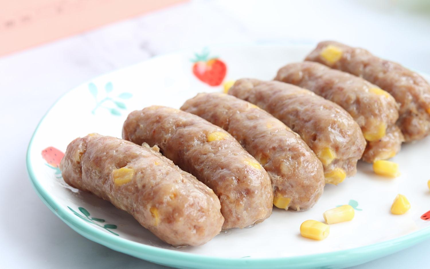 自制玉米肠，方法很简单，没有添加更健康，大人孩子都能放心吃