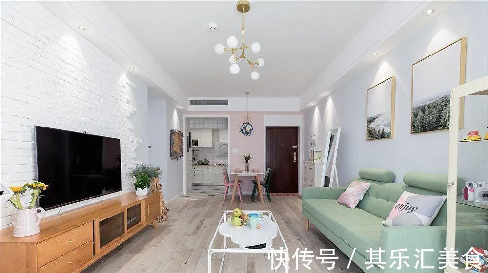 格调|82㎡北欧风小户型,清新舒适的环境,简直赶上了样板间效果!