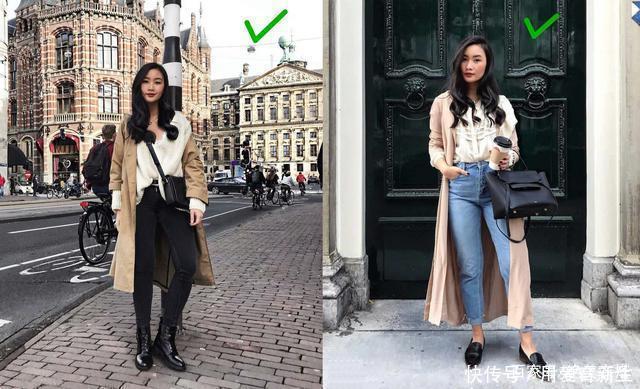 小个子可以穿长风衣吗最实用的“显高显瘦”大衣穿搭,值得借鉴