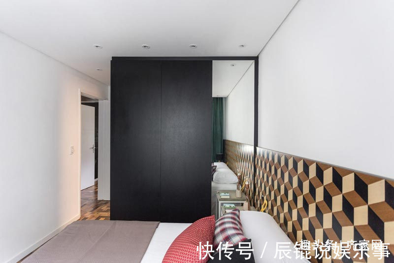 巴西风|70平简约风,带有巴西的热情和爱!黑板墙设计,适合小朋友们学习