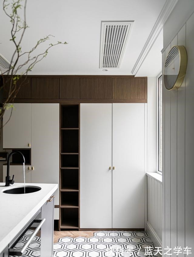 空间|121㎡美式与北欧的邂逅，许你一座城中的温暖港湾！