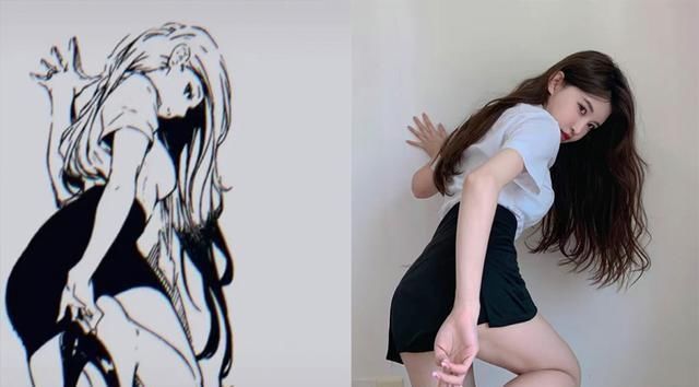 cospl自COSER挑战“漫画腿”之后,又开始了“漫画腰”,网友却说不行