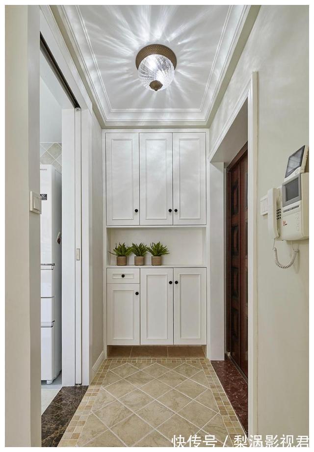 美式风|她家不豪华，126㎡美式风，一进门就被厨房和餐厅迷住，太漂亮了！