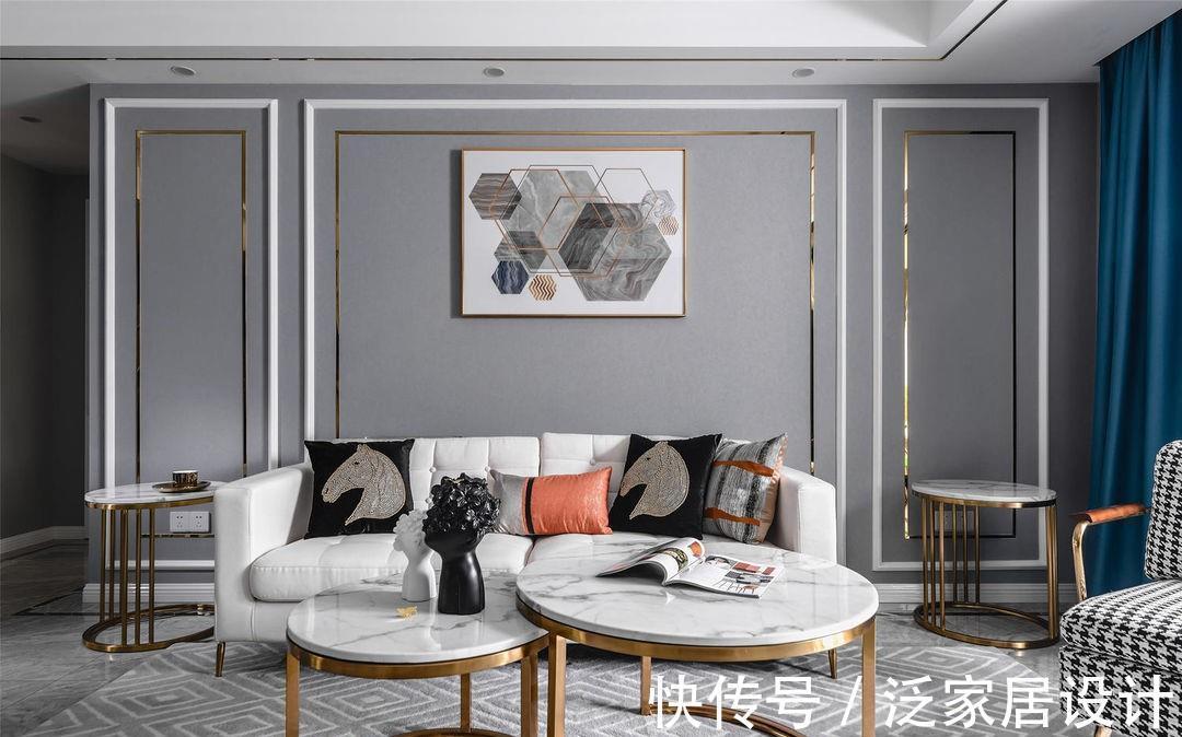 儿童|128平现代轻奢风之家，玄关就非常吸引人，儿童房值得借鉴
