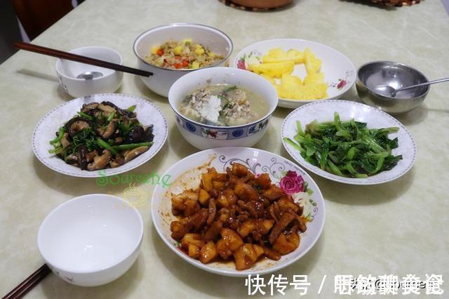 闺蜜|回婆家4天,每餐不一样,发个朋友圈,闺蜜:怪不得放假也不长肉