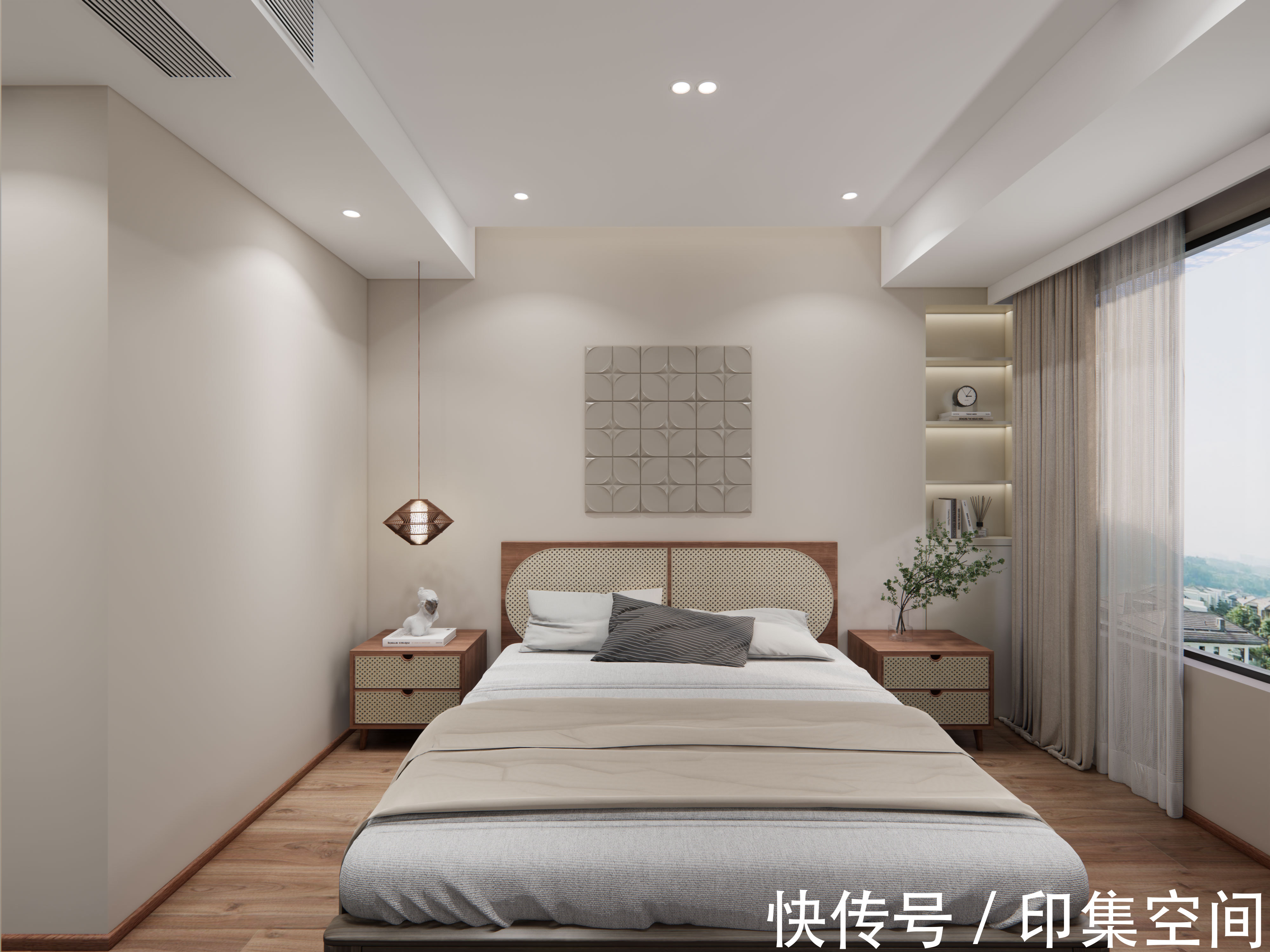 原木|保利观澜90㎡,文艺女青年的安闲