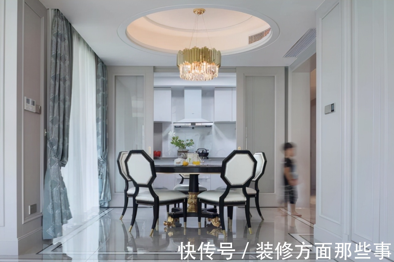 角度看|161平美式四居室,空间蕴涵温馨气息和感染力