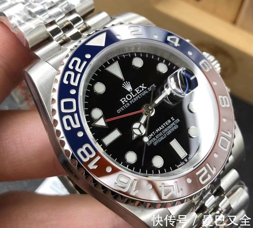 复刻表|V米厂劳力士格林尼治可乐圈复刻表外观做工会一眼假吗?
