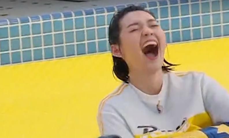 跑男遭遇“死亡角度”拍摄蔡徐坤蒋依依勉强能扛住，而baby让人意外