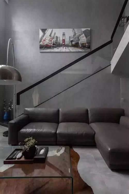 复式洋房|240平复式洋房，内敛不羁工业风，越大胆越惊艳！