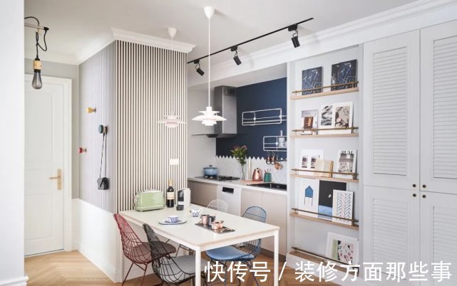 墙面|50平北欧公寓清新舒适的北欧氛围感