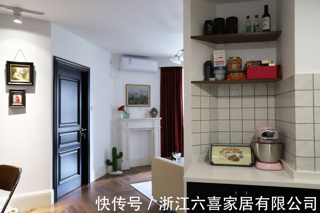 北欧|77平现代北欧法式一室住宅公寓,童话游园会不打烊~