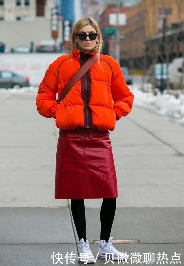 搭配|“羽绒服+裙子”才是冬天正确的打开方式!