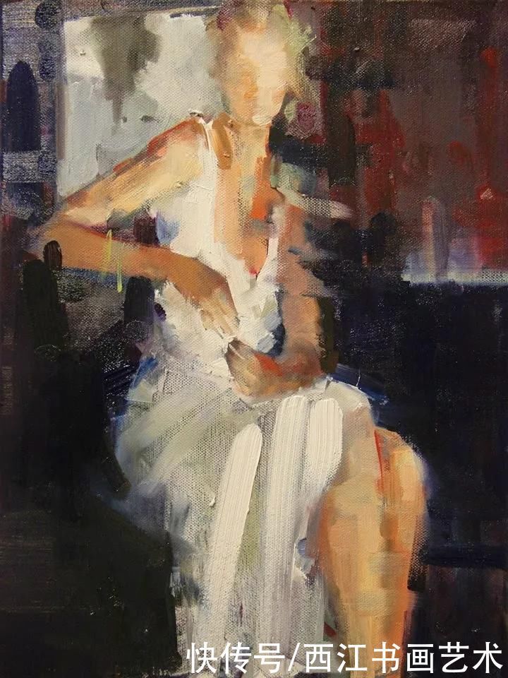 范妮|敏感，感性与永恒：法国女画家莫罗的抽象人物