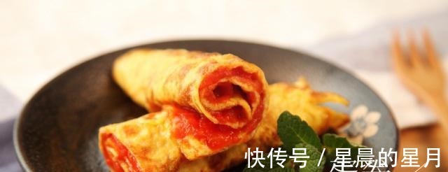 番茄粒|1个西红柿，1个鸡蛋，教你做开胃早餐饼，软糯鲜香有营养！