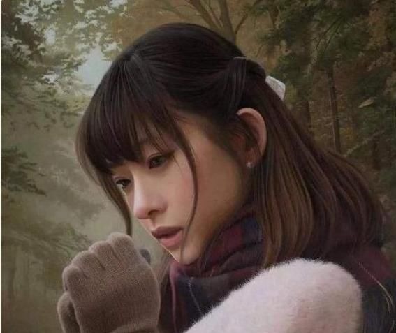 水中少女@日本画家的“水中少女”有多变态放大十倍后,细节决定成败